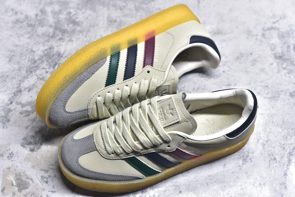 KITH x Clarks x Adidas Originals 8th Street Samba Low-Top Sneaker IE4032
