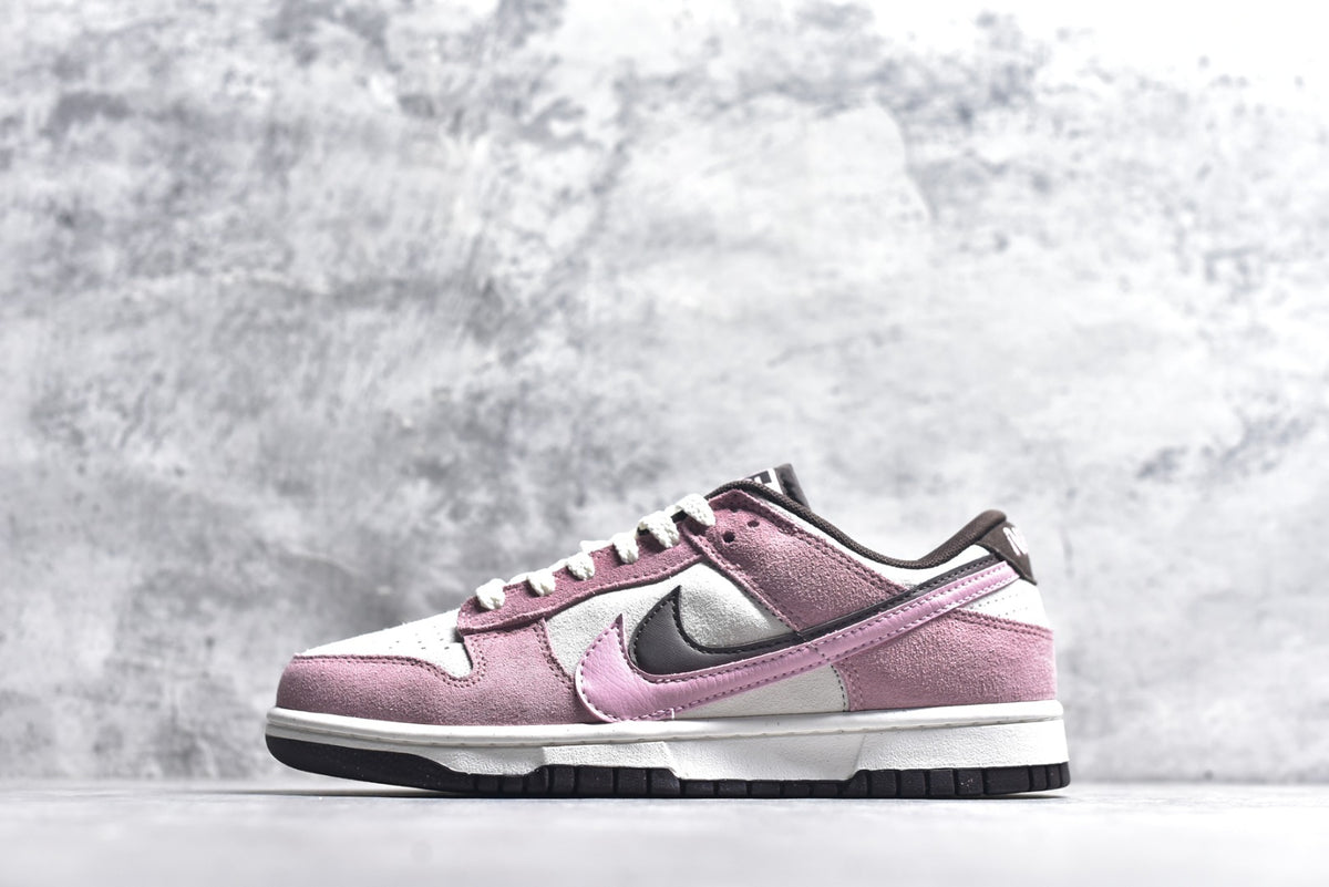 Nike Dunk Low Double Swoosh Low-Top Sneaker — Pink HV1799-161
