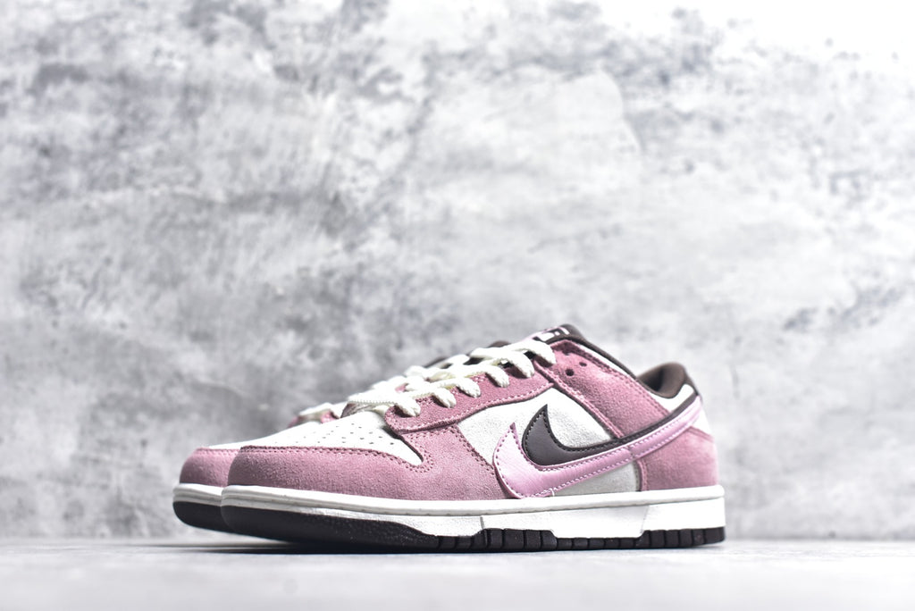 Nike Dunk Low Double Swoosh Low-Top Sneaker — Pink HV1799-161