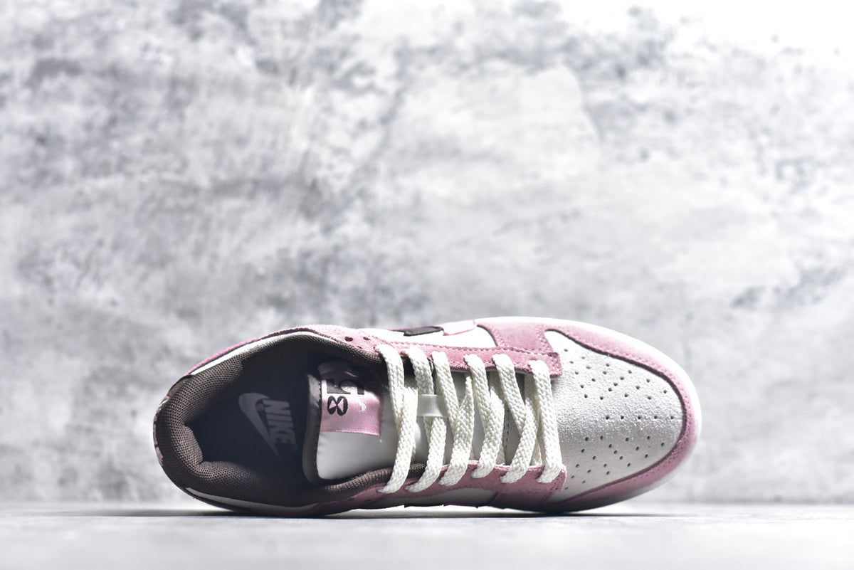 Nike Dunk Low Double Swoosh Low-Top Sneaker — Pink HV1799-161