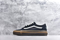 Vans Premium Old Skool 36 Artist Ink-Splash Distressed Skate Shoe – Black/White