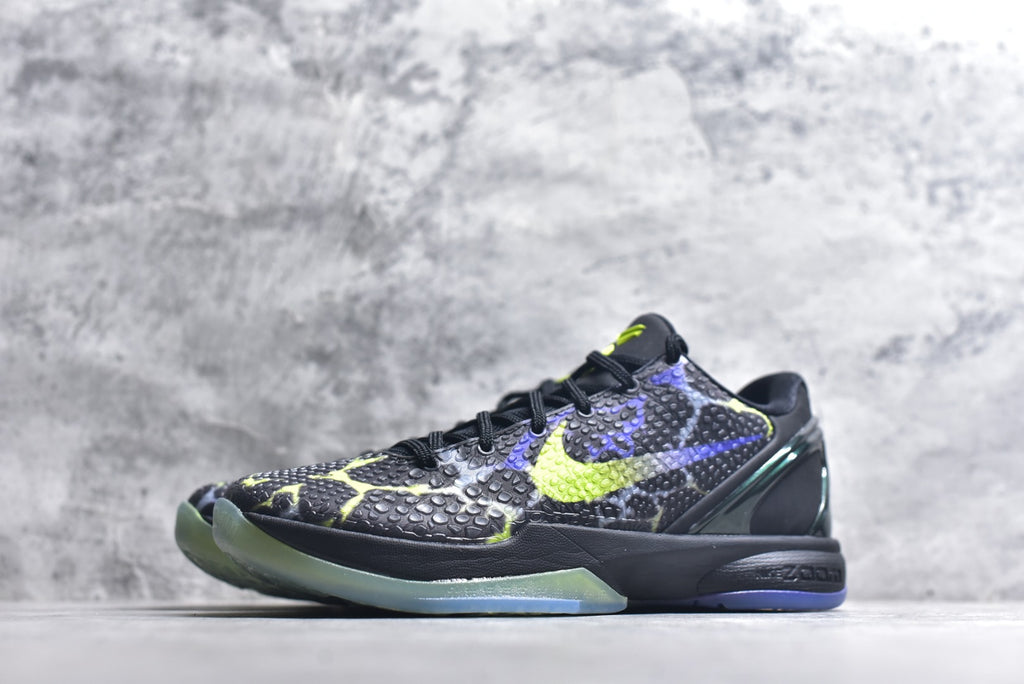 Nike Zoom Kobe 6 Protro | Air Zoom Low-Top Basketball Shoe – Black/Green (IO6261-001)