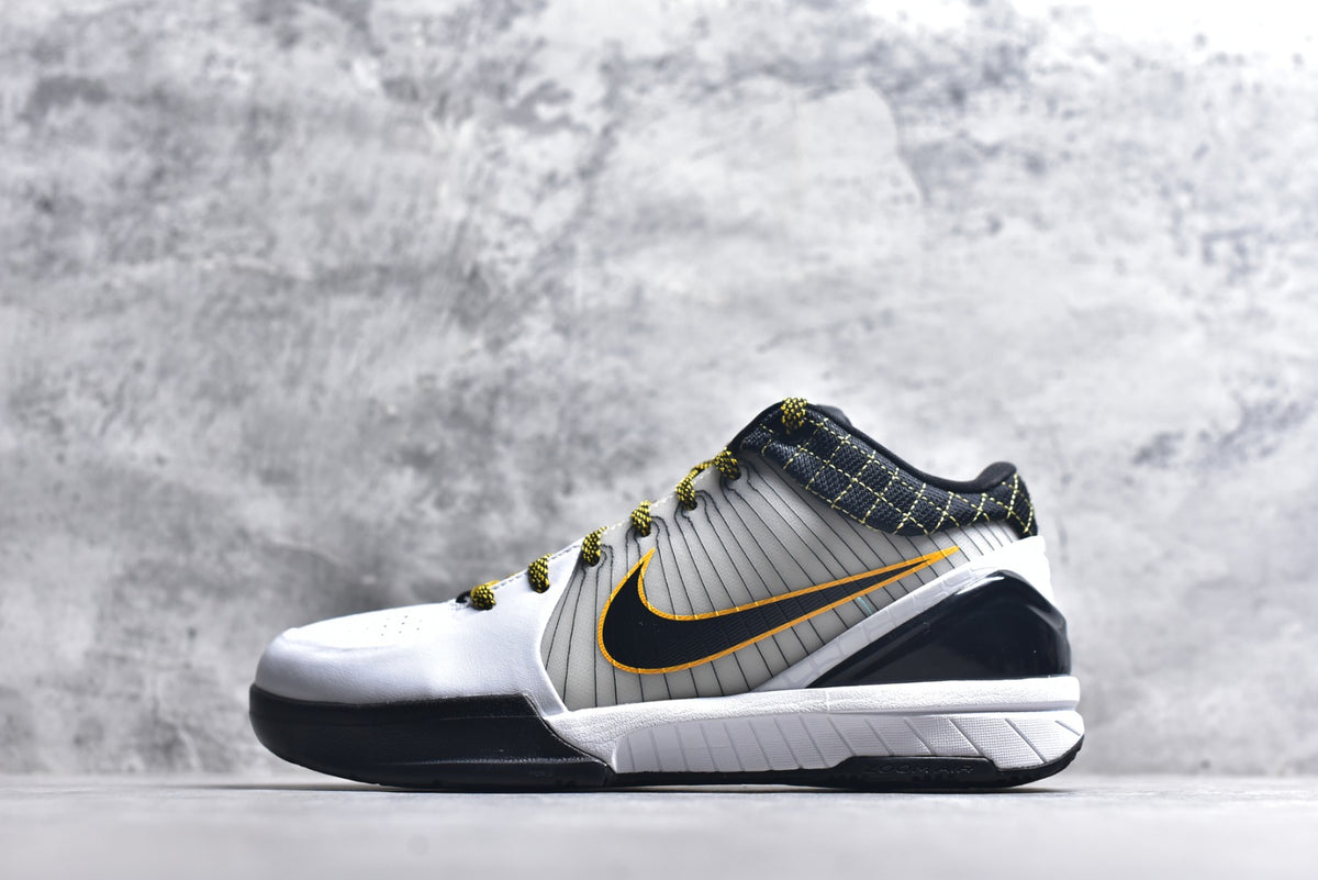 Nike Zoom Kobe 4 | Low-Top Performance Basketball Shoe – White (AV6339-101)