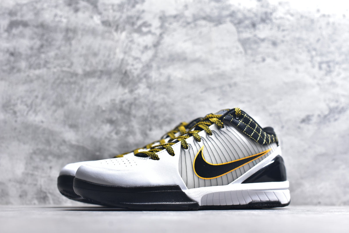 Nike Zoom Kobe 4 | Low-Top Performance Basketball Shoe – White (AV6339-101)