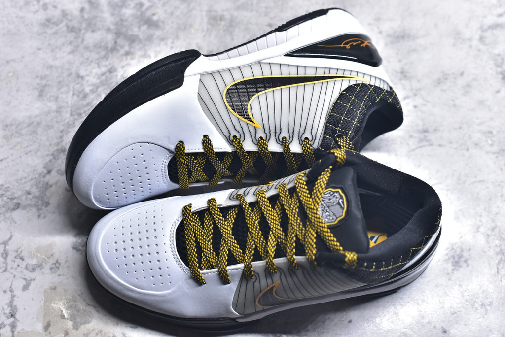 Nike Zoom Kobe 4 | Low-Top Performance Basketball Shoe – White (AV6339-101)