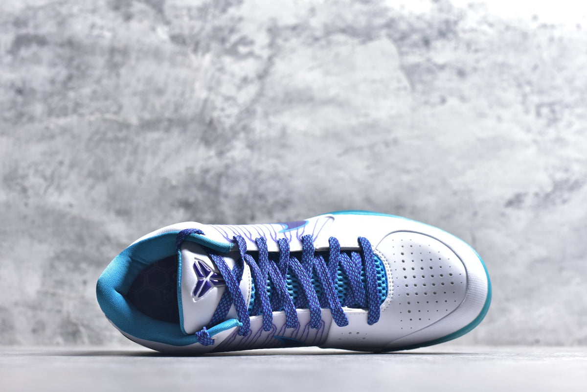 Nike Zoom Kobe 4 | Low-Top Performance Basketball Shoe – White (AV6339-100)