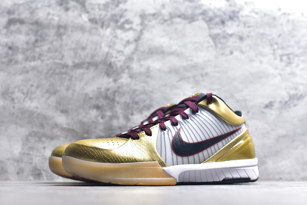Nike Zoom Kobe 4 | Low-Top Performance Basketball Shoe – White (FQ3544-100)