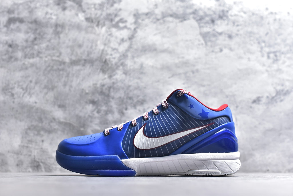 Nike Zoom Kobe 4 | Low-Top Performance Basketball Shoe – Navy/Blue (FQ3545-400)