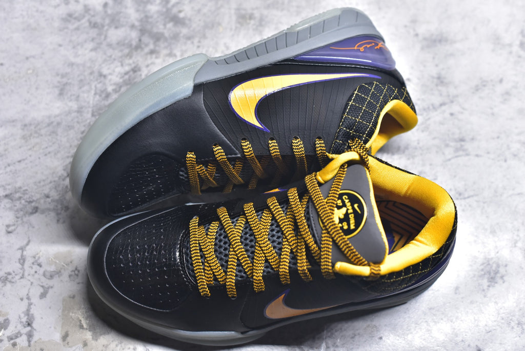 Nike Zoom Kobe 4 | Low-Top Performance Basketball Shoe – Black (AV6339-001)