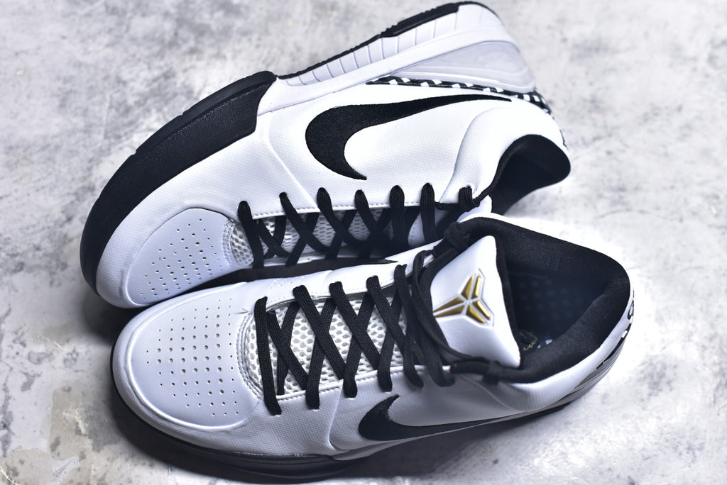Nike Zoom Kobe 4 | Low-Top Performance Basketball Shoe – White (FJ9363-100)