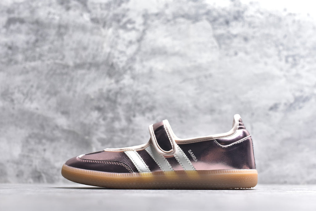 Adidas Samba Jane | Mary Jane Trefoil Retro Casual Skate Shoe (HQ7708)