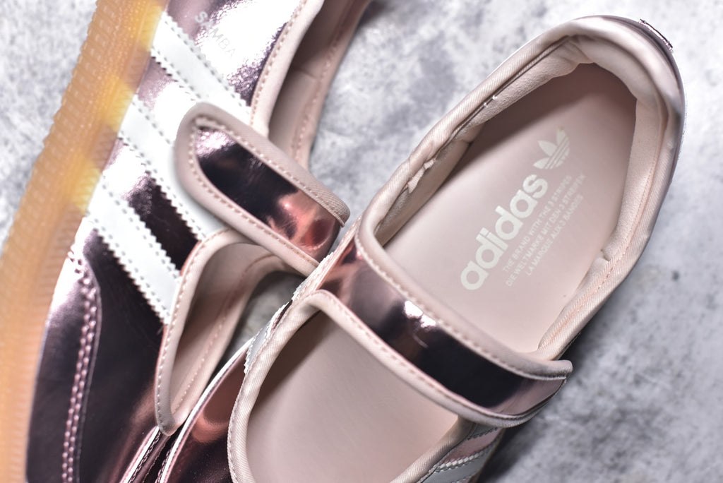 Adidas Samba Jane | Mary Jane Trefoil Retro Casual Skate Shoe (HQ7708)