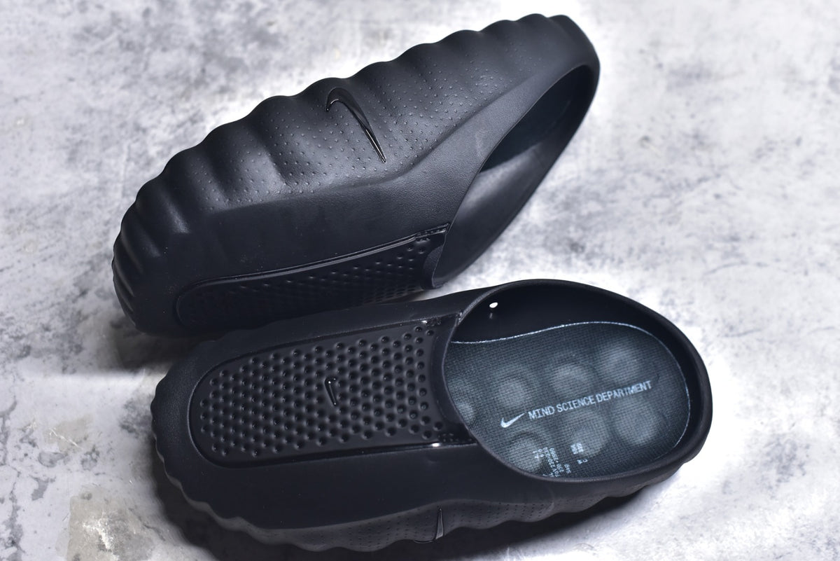 Nike Mind 001 | Neuroscience Sole Massage Closed-Toe Slide – Brown/Red (HQ4307-005)