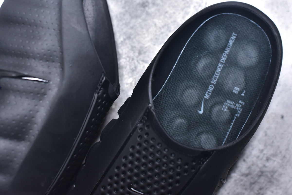 Nike Mind 001 | Neuroscience Sole Massage Closed-Toe Slide – Brown/Red (HQ4307-005)