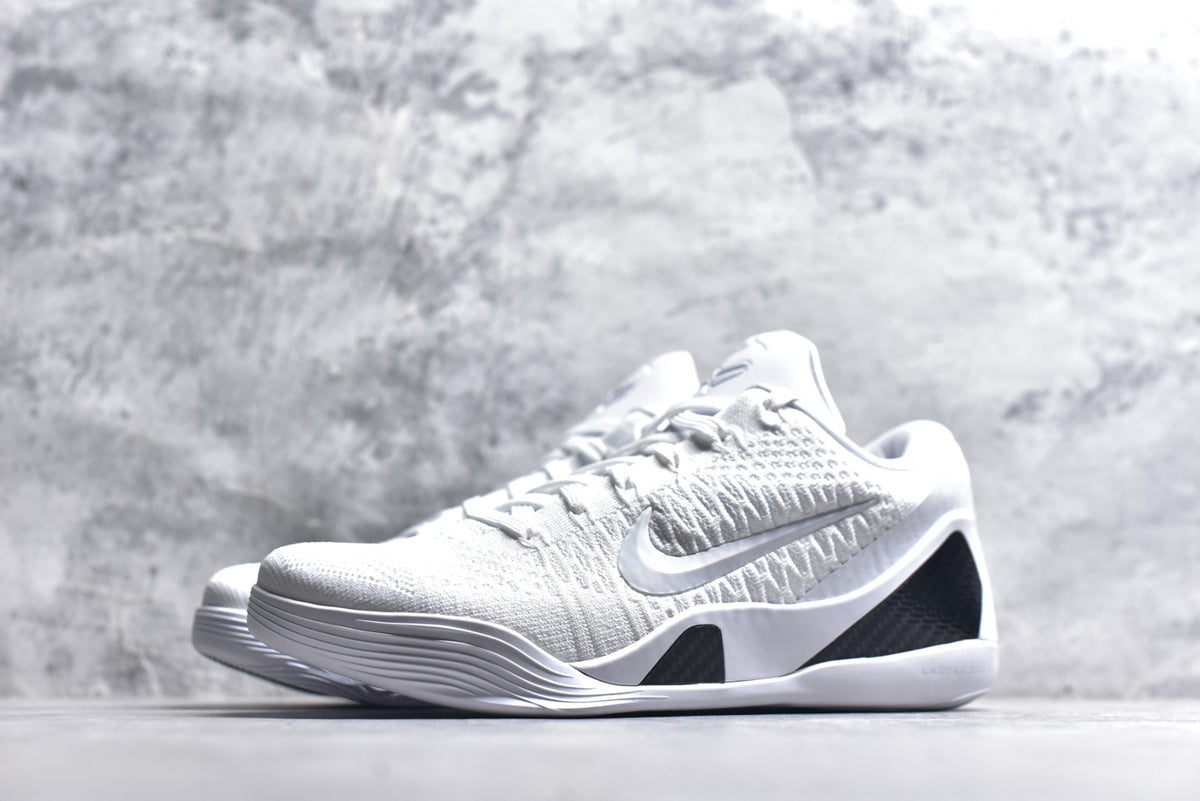Nike Kobe 9 Low EM PE | Cushioned Non-Slip Low-Top Basketball Shoe – Black/White (FZ7334-10)
