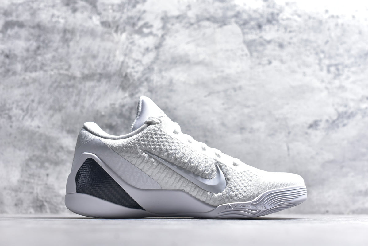 Nike Kobe 9 Low EM PE | Cushioned Non-Slip Low-Top Basketball Shoe – Black/White (FZ7334-10)