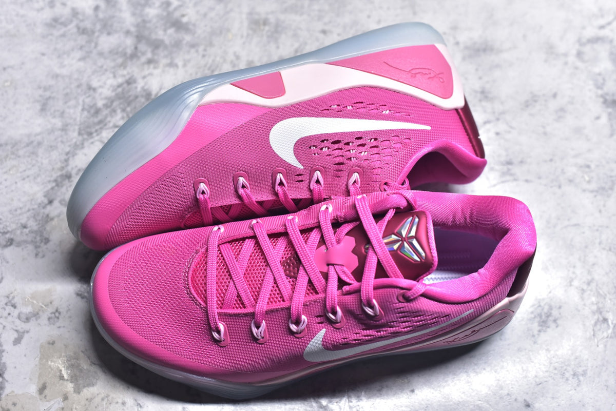 Nike Kobe 9 Low EM Think Pink PE | Cushioned Non-Slip Low-Top Basketball Shoe – Pink (HQ4995-600)