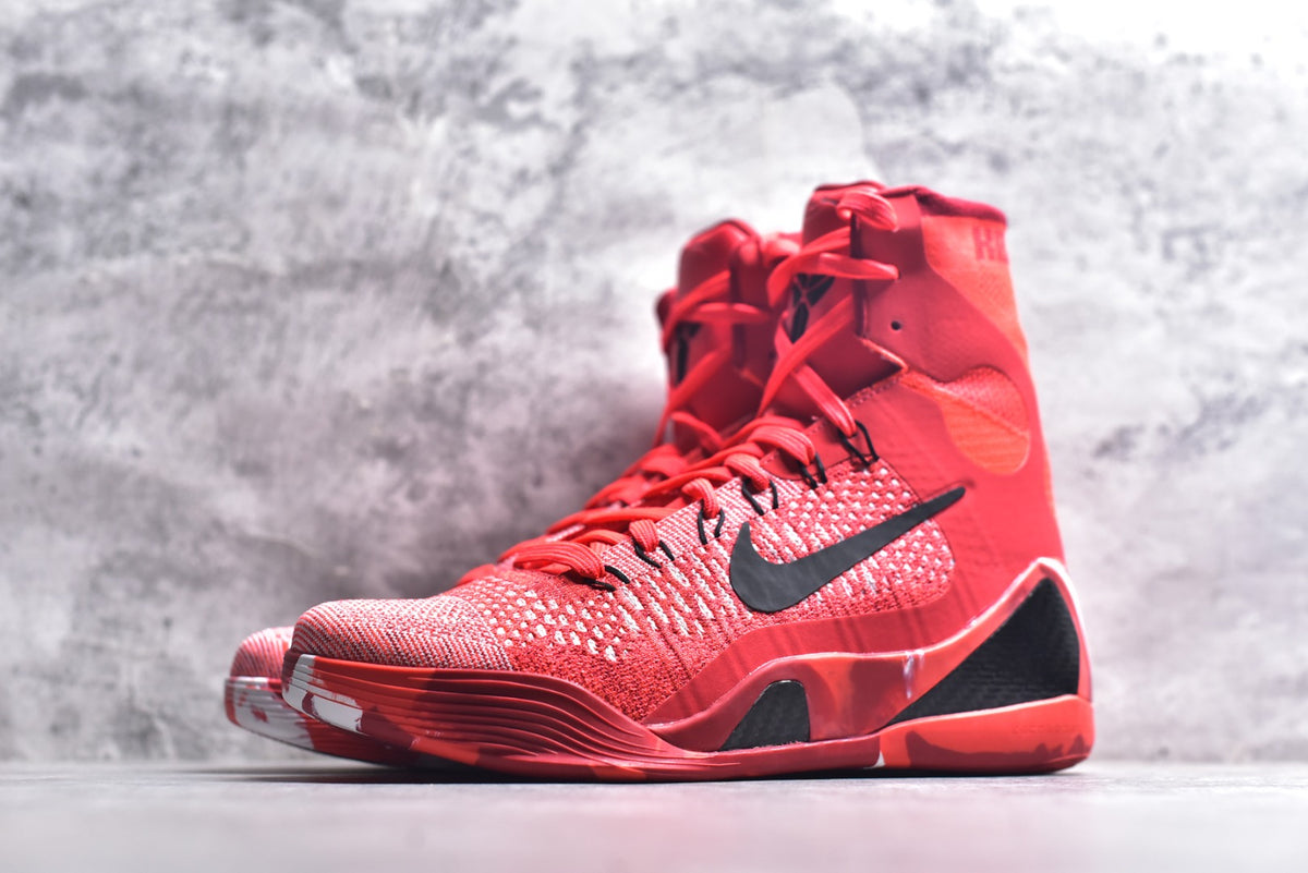 Nike Kobe 9 Elite Protro | High-Top Performance Basketball Shoe – Red/Black (FZ7335-600)