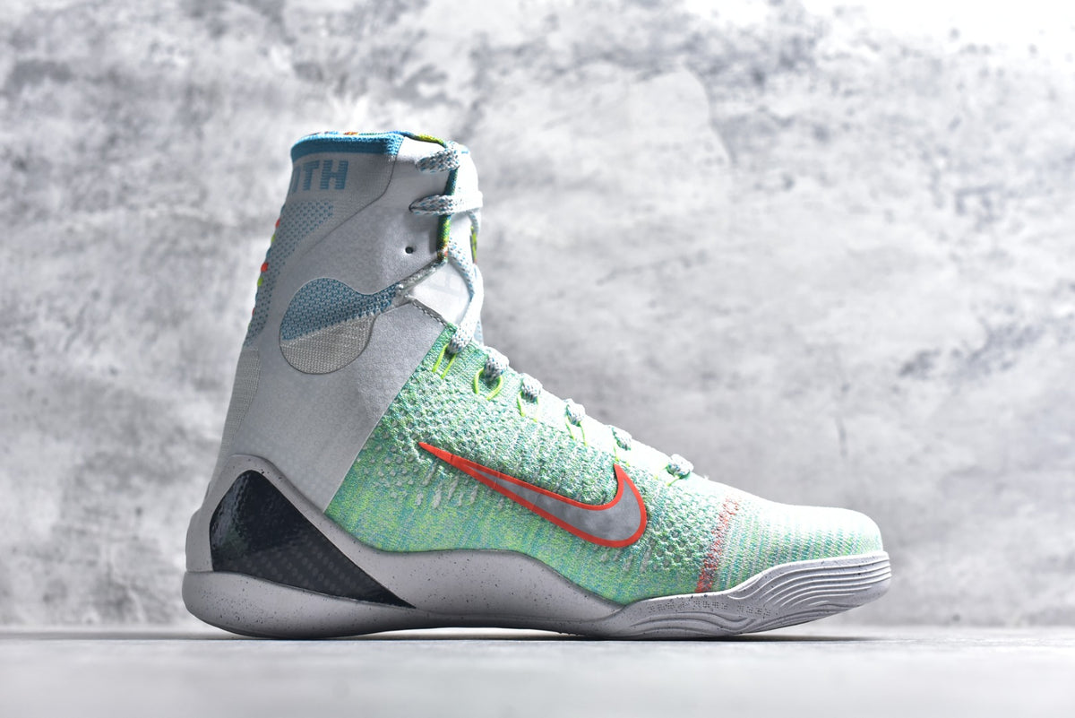 Nike Kobe 9 Elite Protro | High-Top Performance Basketball Shoe – White/Multi (FZ7335-101)