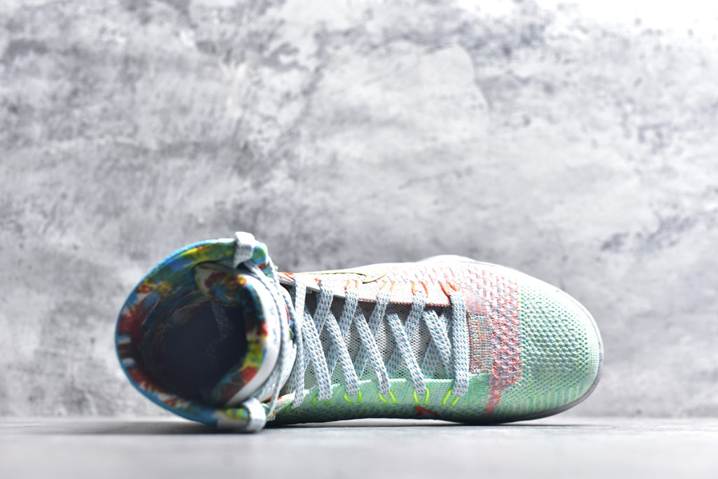 Nike Kobe 9 Elite Protro | High-Top Performance Basketball Shoe – White/Multi (FZ7335-101)