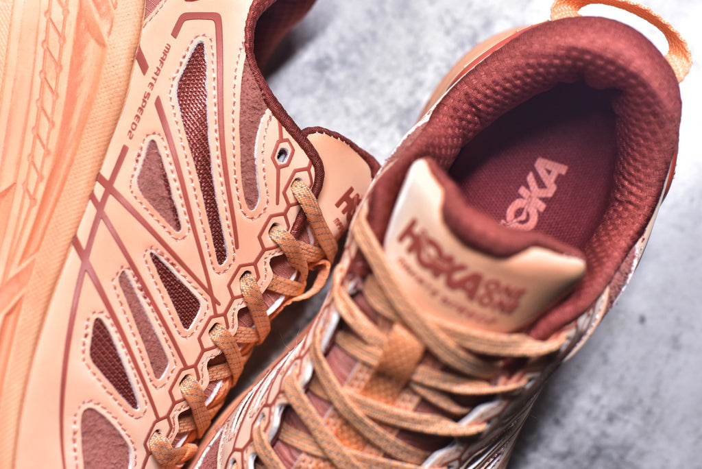 Hoka Mafate Speed 2 | Ultra-Light Thick-Sole Mountain Trail Running Shoe (1181770-PCHD)