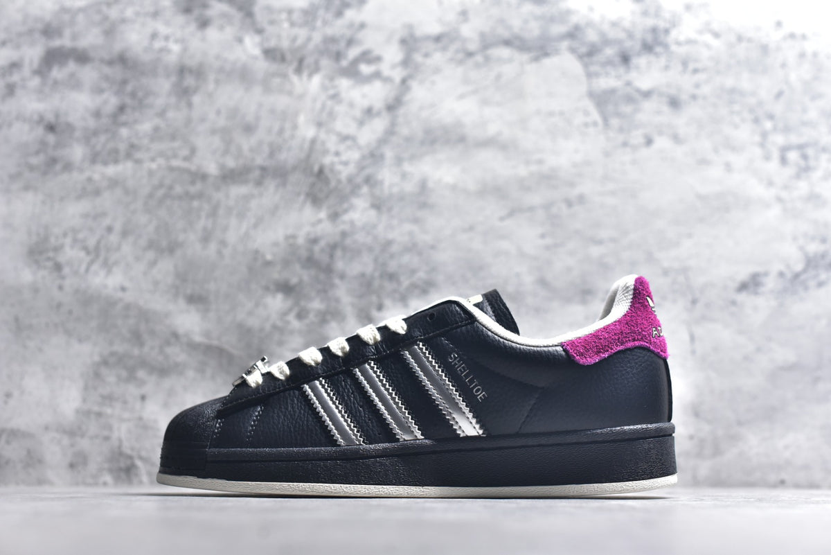 Teenage Mutant Ninja Turtles x Adidas Originals Superstar “Master Splinter” | Low-Top Casual Skate Shoe – Black/Silver/Red (IH7767)