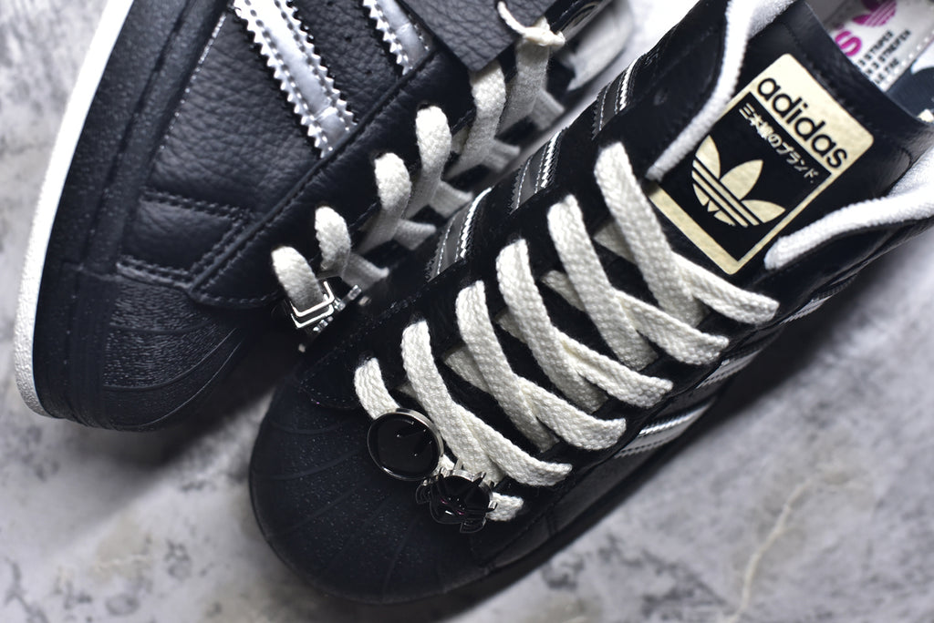 Teenage Mutant Ninja Turtles x Adidas Originals Superstar “Master Splinter” | Low-Top Casual Skate Shoe – Black/Silver/Red (IH7767)