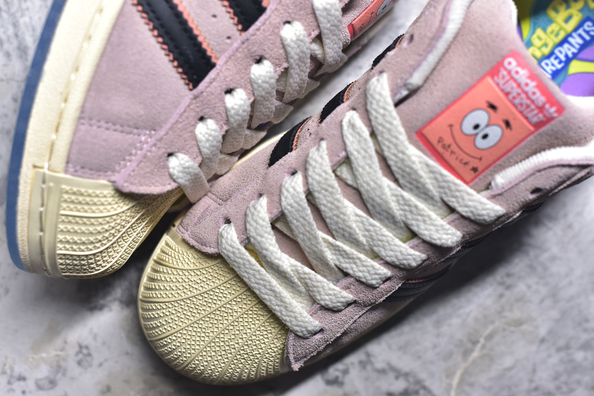 Adidas Originals x SpongeBob SquarePants Superstar Low-Top Casual Sneaker – Unisex | Style No. JQ6778