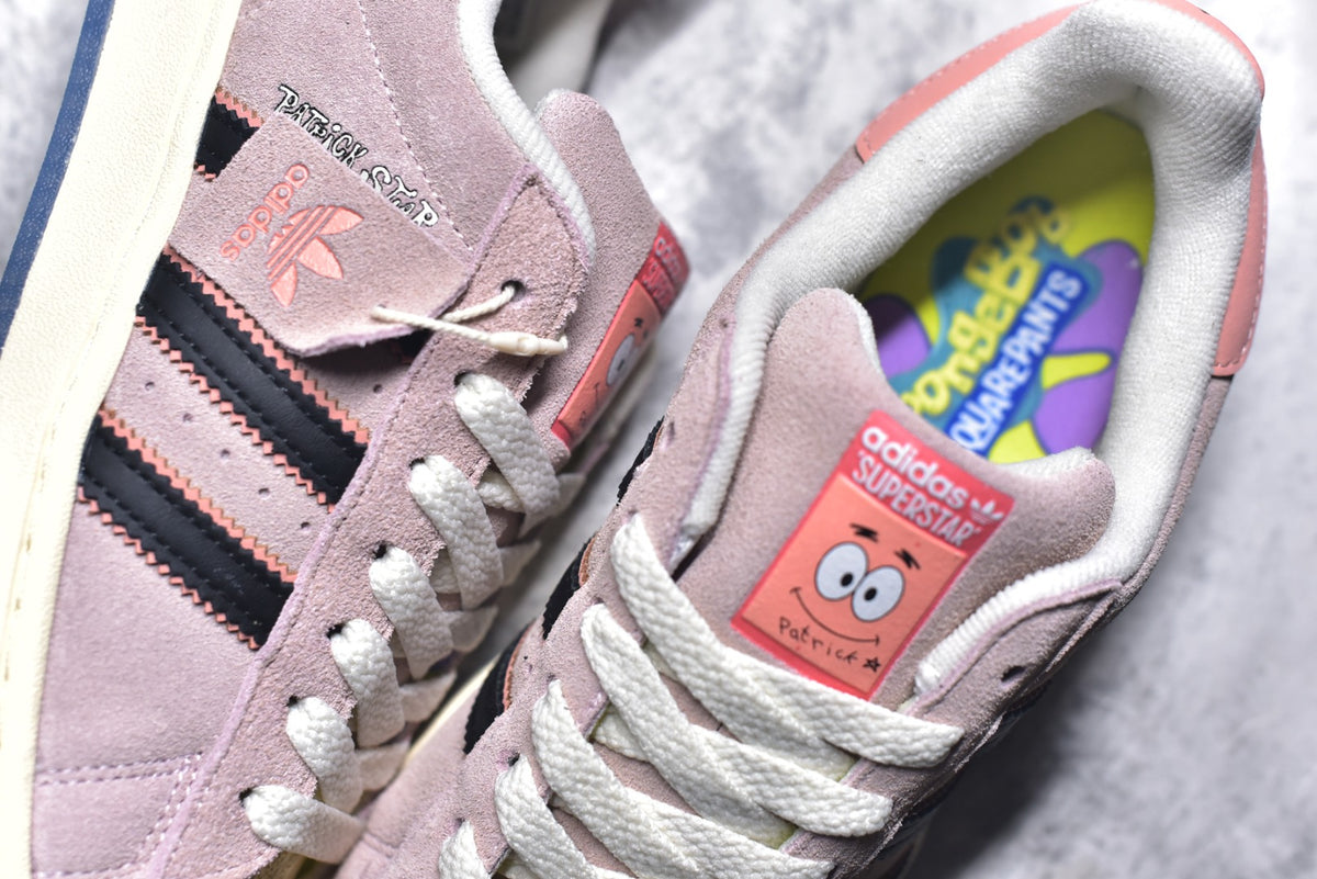 Adidas Originals x SpongeBob SquarePants Superstar Low-Top Casual Sneaker – Unisex | Style No. JQ6778