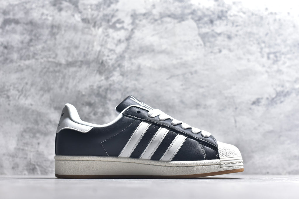 Korn x Adidas Originals Superstar Black White Shell Toe Low-Top Sneaker – Unisex | Style No. IH1313