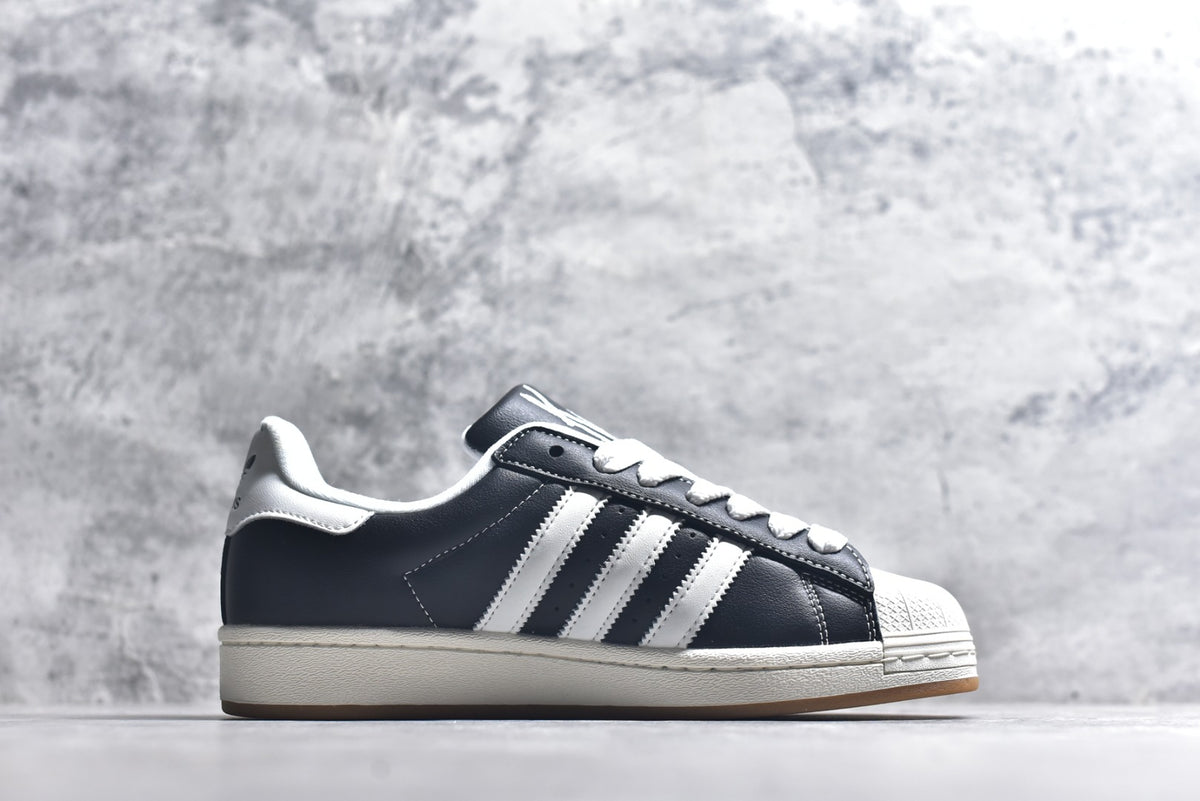 Korn x Adidas Originals Superstar Black White Shell Toe Low-Top Sneaker – Unisex | Style No. IH1313