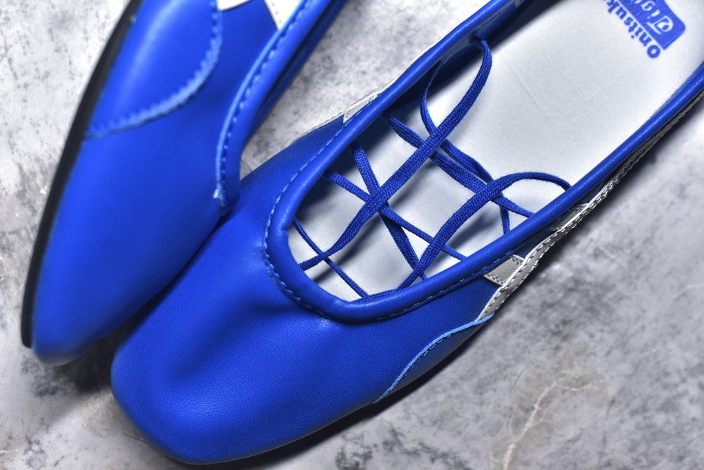 Onitsuka Tiger GYMNARINA Women's Blue Mary Jane Shoes
