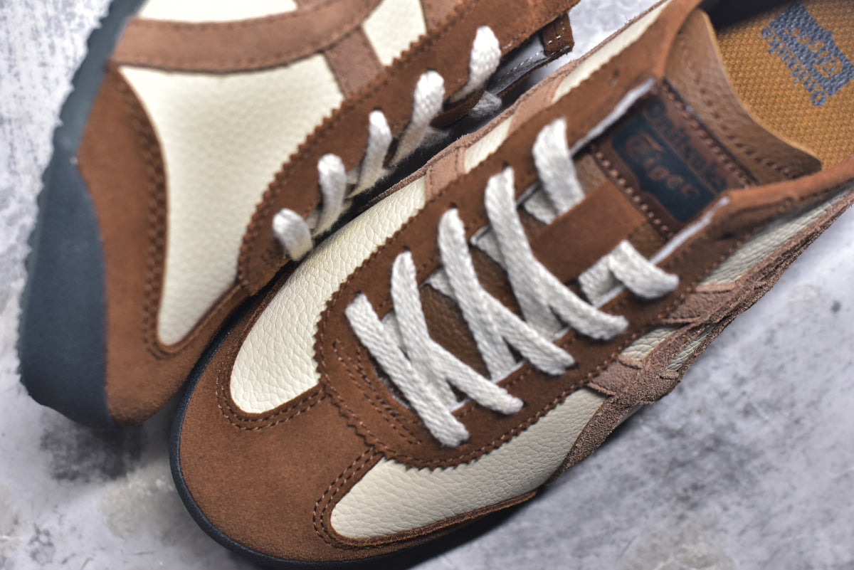 Onitsuka Tiger MEXICO 66 VIN Snow Mountain Volcano Brown Sneakers