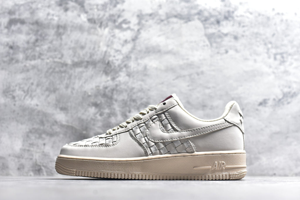Nike Air Force 1 Low Woven Wheat Sneakers IM5755-100