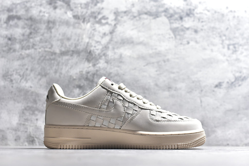 Nike Air Force 1 Low Woven Wheat Sneakers IM5755-100