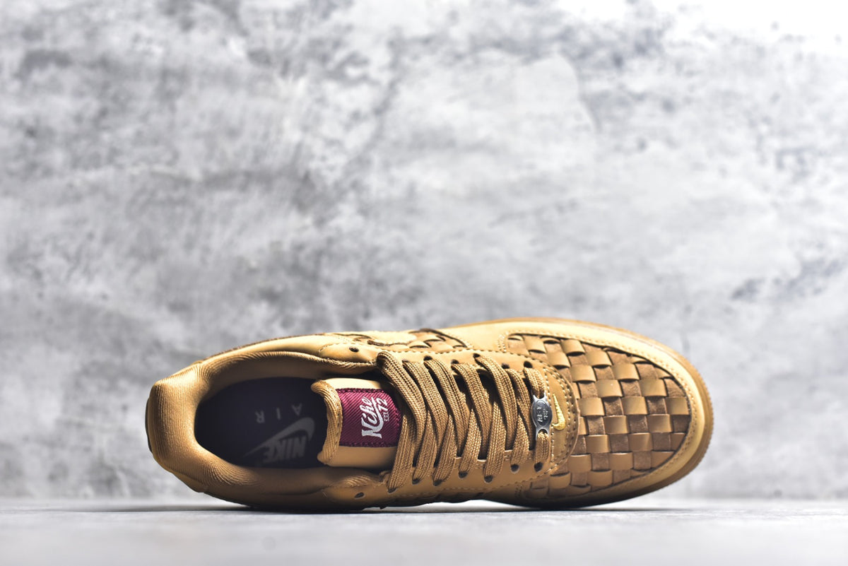 Nike Air Force 1 Low Woven Wheat Sneakers IM5755-700