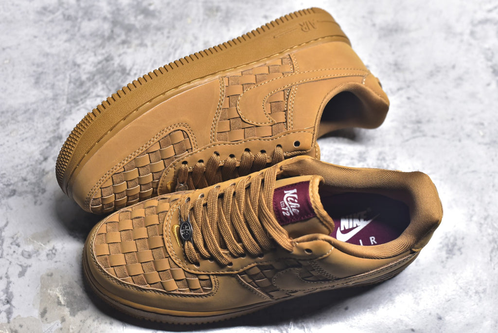 Nike Air Force 1 Low Woven Wheat Sneakers IM5755-700