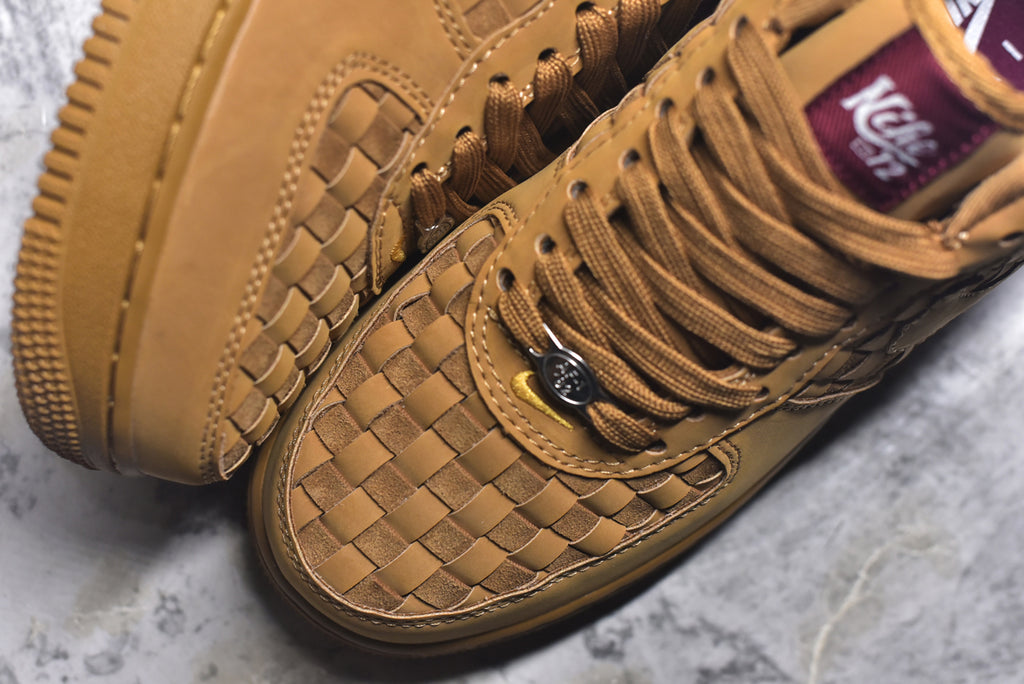 Nike Air Force 1 Low Woven Wheat Sneakers IM5755-700