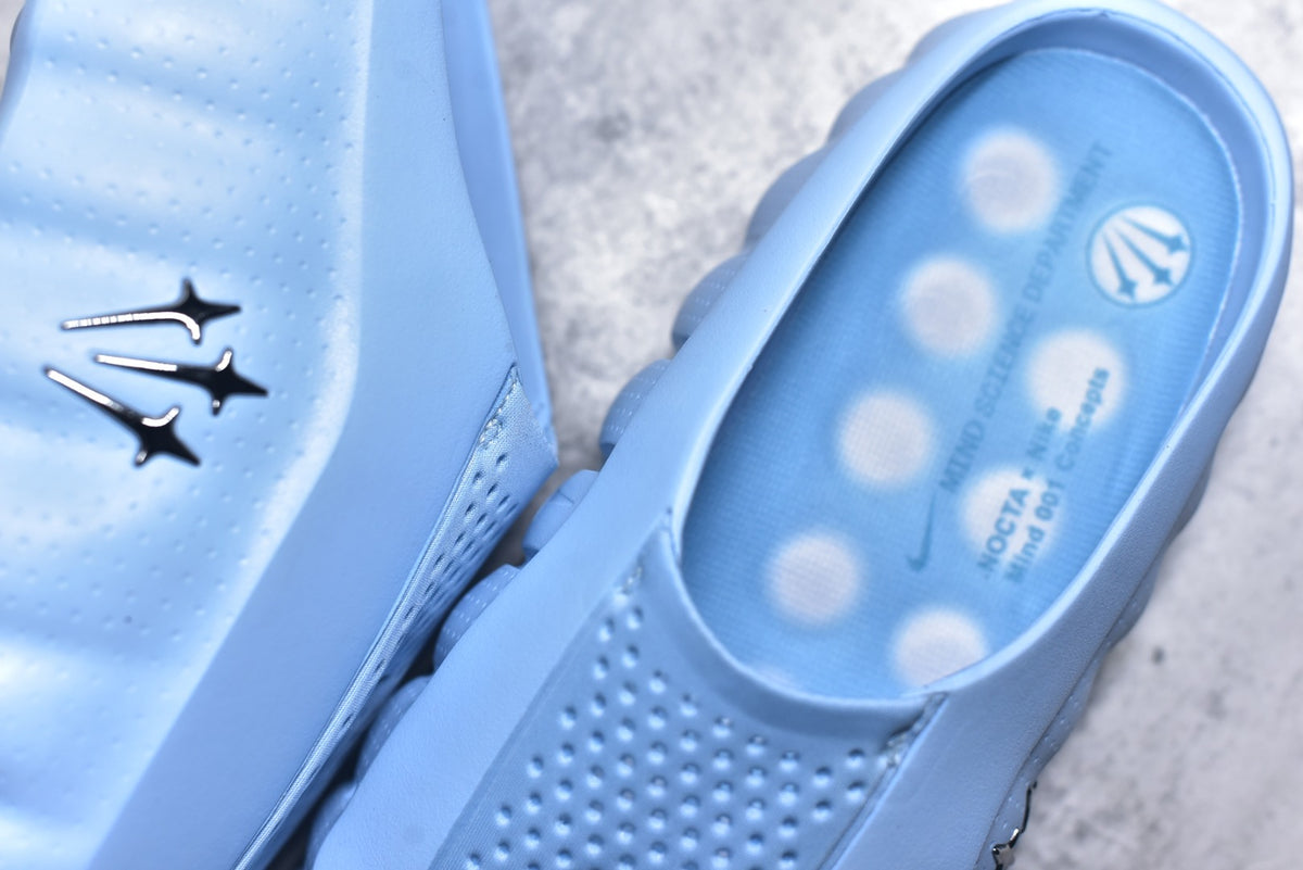 Nike Nocta x Mind 001 Sky Blue Closed-Toe Slides HY5028-001