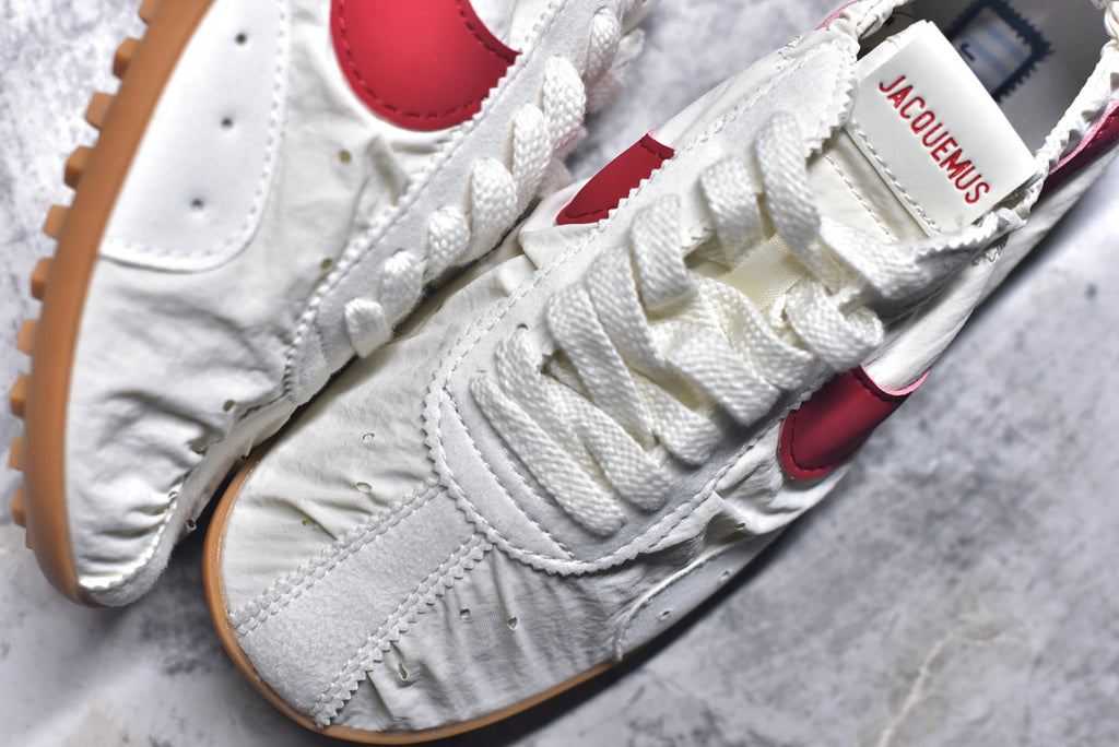 Nike Moon Shoe x Jacquemus SP Lifestyle Casual Sneaker – Unisex White/Red | Style No. HV8547-102
