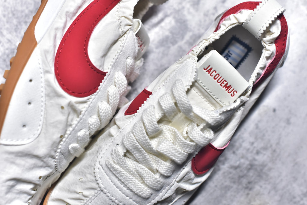 Nike Moon Shoe x Jacquemus SP Lifestyle Casual Sneaker – Unisex White/Red | Style No. HV8547-102