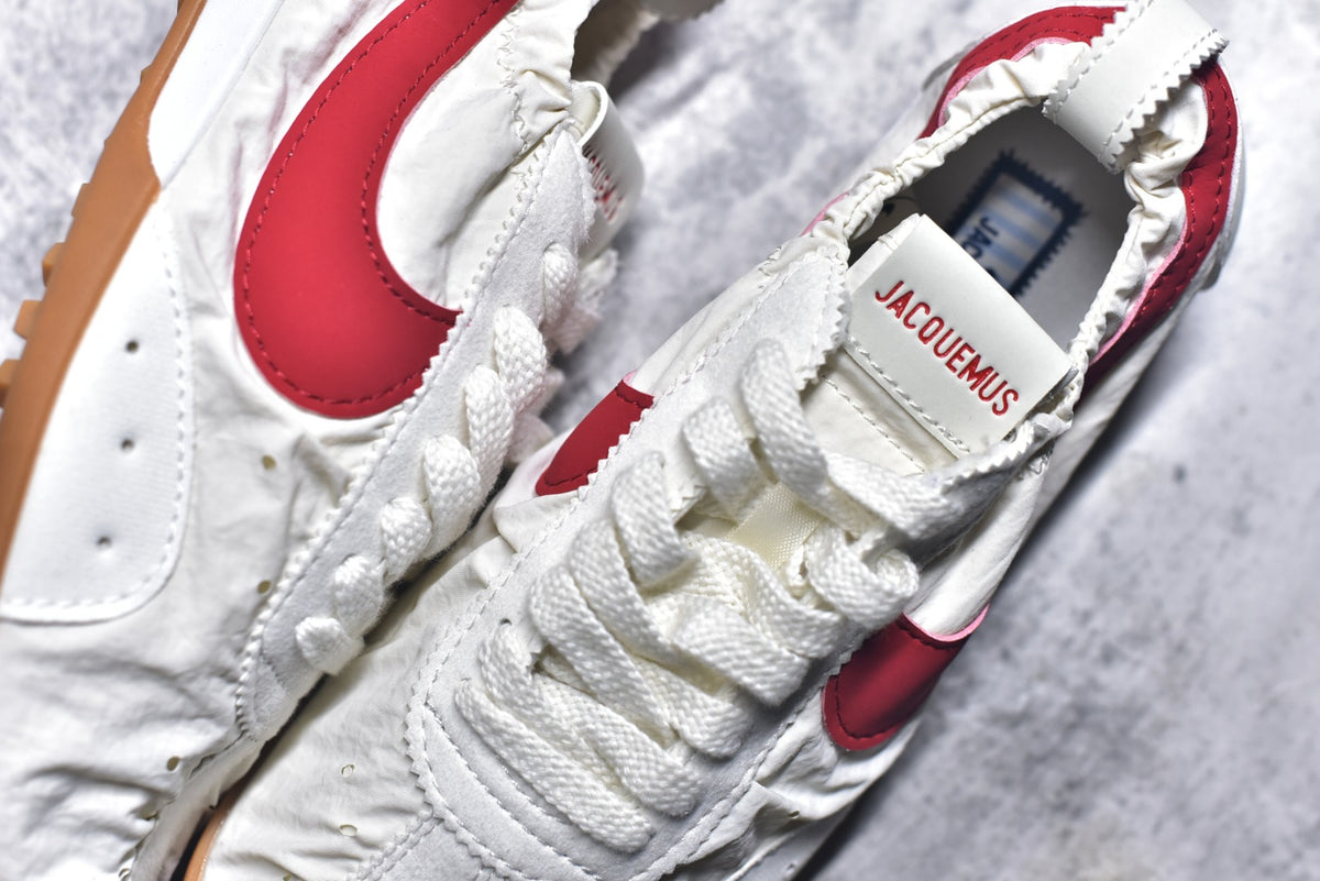 Nike Moon Shoe x Jacquemus SP Lifestyle Casual Sneaker – Unisex White/Red | Style No. HV8547-102