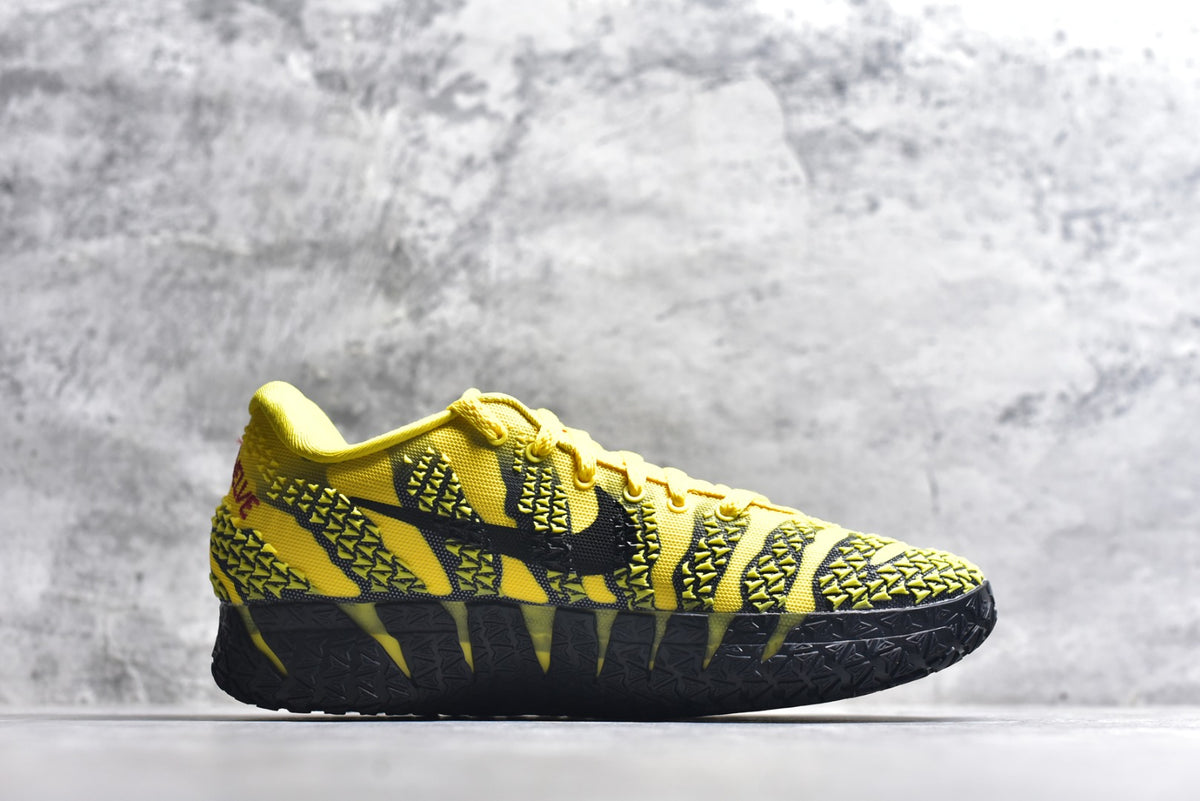 Nike Ja 3 "Scratch" EP Low-Top Basketball Shoe – Men's Black/Yellow | Style No. HF2794-702