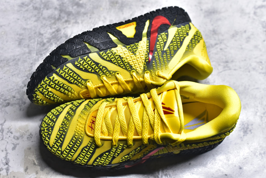 Nike Ja 3 "Scratch" EP Low-Top Basketball Shoe – Men's Black/Yellow | Style No. HF2794-702