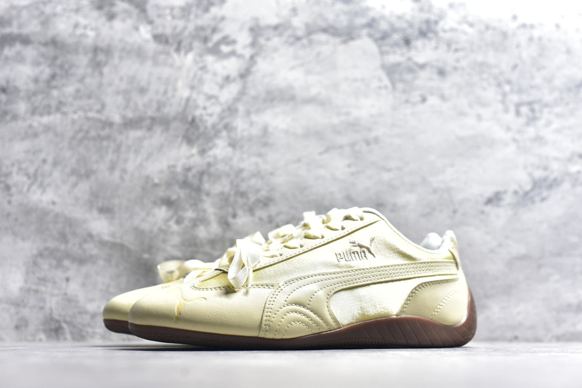 Puma Speedcat Low-Top Casual Running Shoe – Women's Beige | Style No. 407673-01