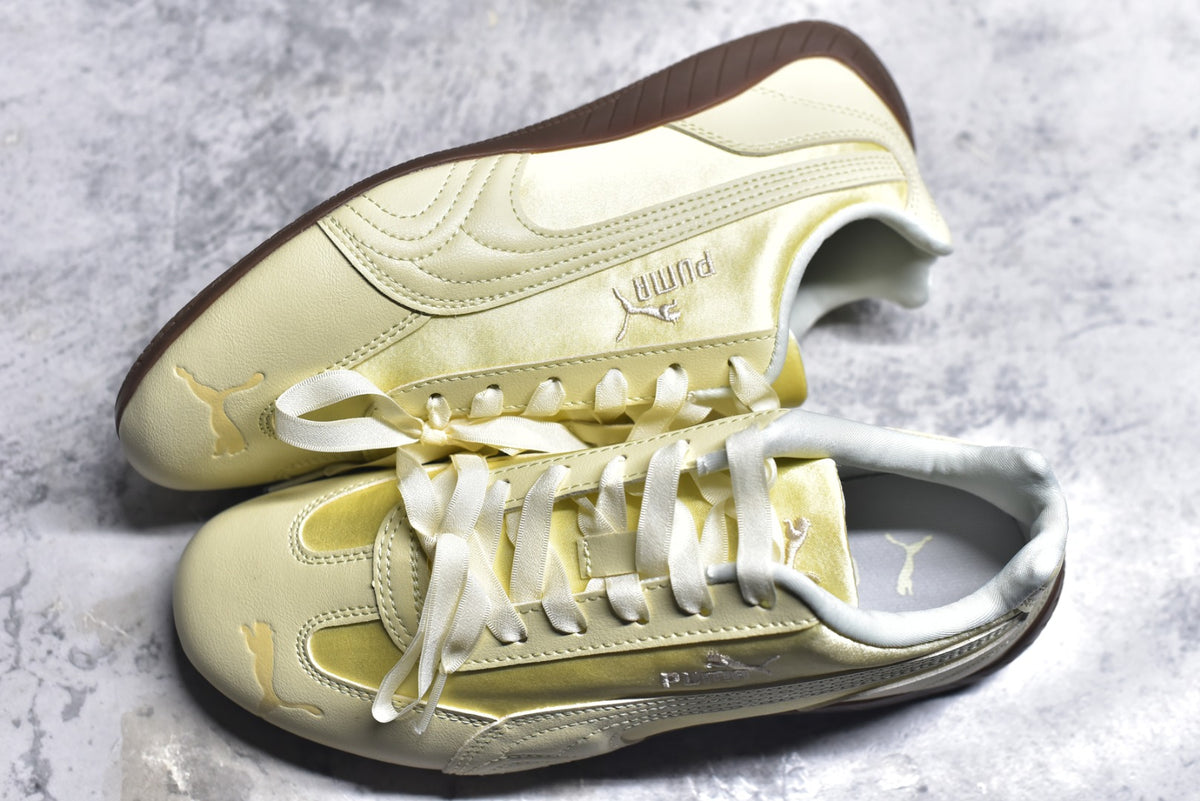 Puma Speedcat Low-Top Casual Running Shoe – Women's Beige | Style No. 407673-01