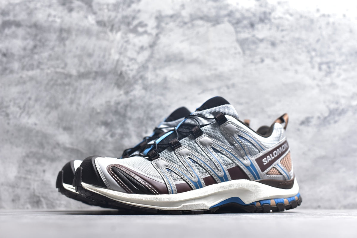 Salomon XA Pro 3D Lightweight Outdoor Technical Shoe – Unisex Grey/Blue | Style No. 454735